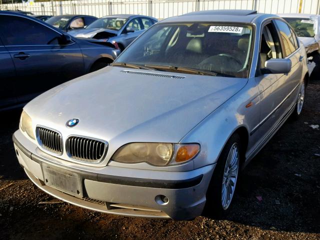 WBAEV53492KM23182 - 2002 BMW 330 I SILVER photo 2