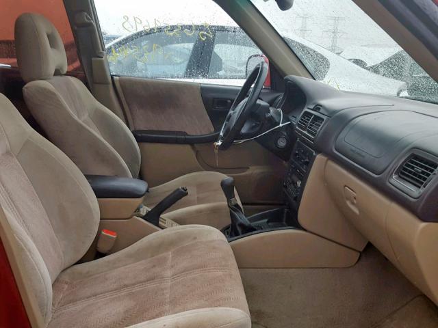 JF1SF656X2G700468 - 2002 SUBARU FORESTER S RED photo 5