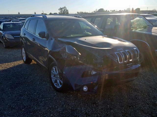 1C4PJLCB2FW694285 - 2015 JEEP CHEROKEE L BLUE photo 1