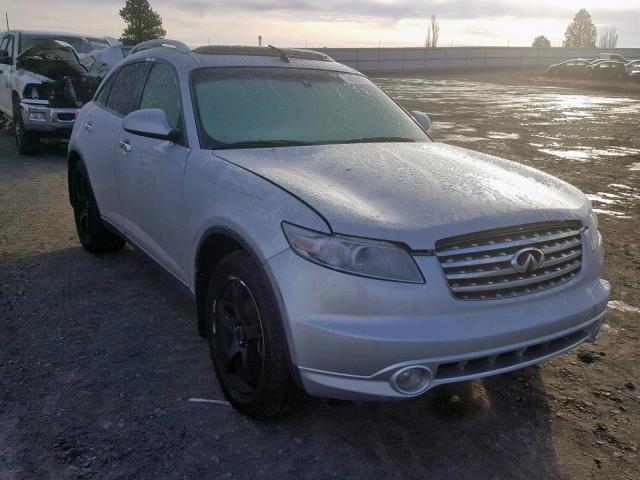 JNRBS08W64X405157 - 2004 INFINITI FX45 SILVER photo 3