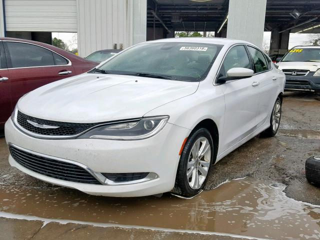 1C3CCCAB9FN726302 - 2015 CHRYSLER 200 LIMITE WHITE photo 2