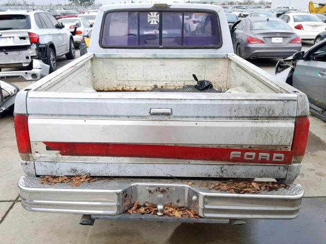 1FTDF15Y2JPB18354 - 1998 FORD F-150 GRAY photo 6