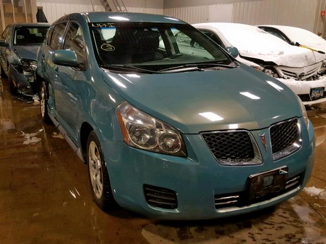 5Y2SP67039Z412046 - 2009 PONTIAC VIBE BLUE photo 1