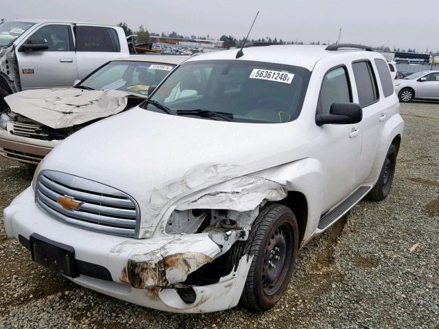 3GNBAAFW2BS566770 - 2011 CHEVROLET HHR LS WHITE photo 2