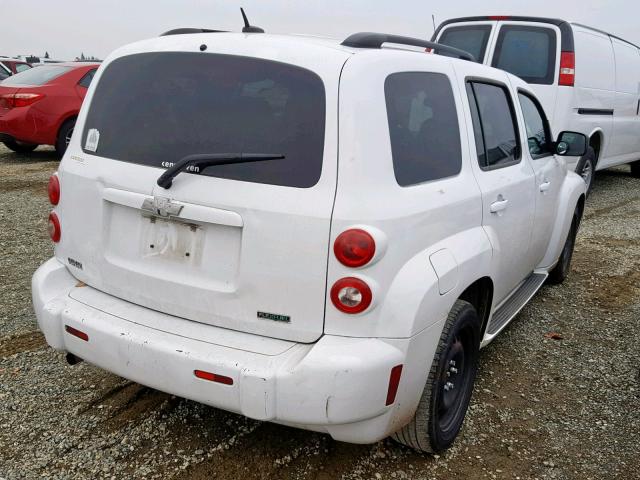 3GNBAAFW2BS566770 - 2011 CHEVROLET HHR LS WHITE photo 4