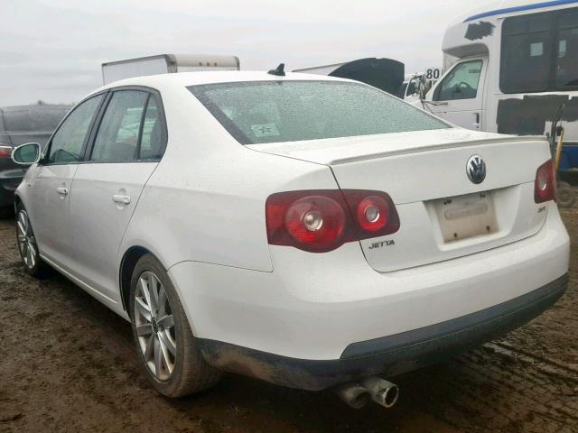 3VWRJ7AJ4AM043899 - 2010 VOLKSWAGEN JETTA WOLF WHITE photo 3