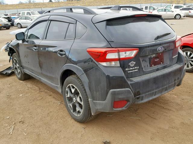 JF2GTABC3JH303104 - 2018 SUBARU CROSSTREK BLACK photo 3