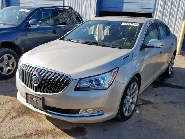 1G4GD5G36FF144234 - 2015 BUICK LACROSSE P TAN photo 2