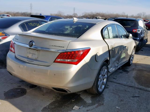 1G4GD5G36FF144234 - 2015 BUICK LACROSSE P TAN photo 4