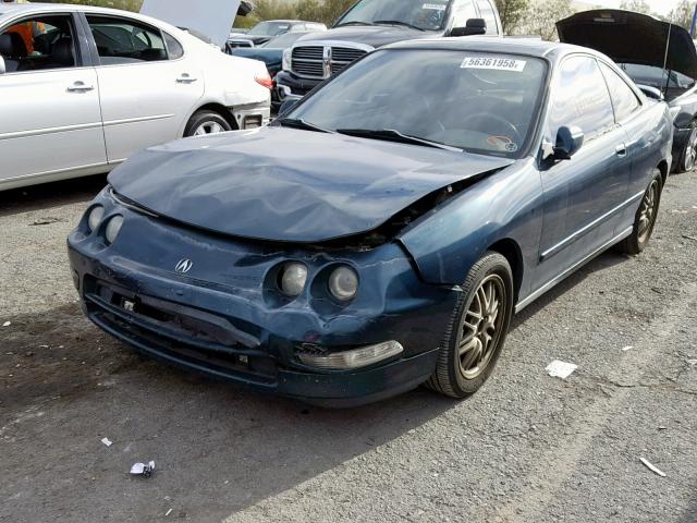 JH4DC2390VS003845 - 1997 ACURA INTEGRA GS GREEN photo 2