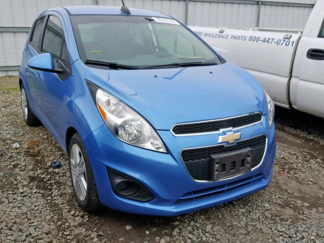 KL8CD6S9XFC779875 - 2015 CHEVROLET SPARK 1LT BLUE photo 1