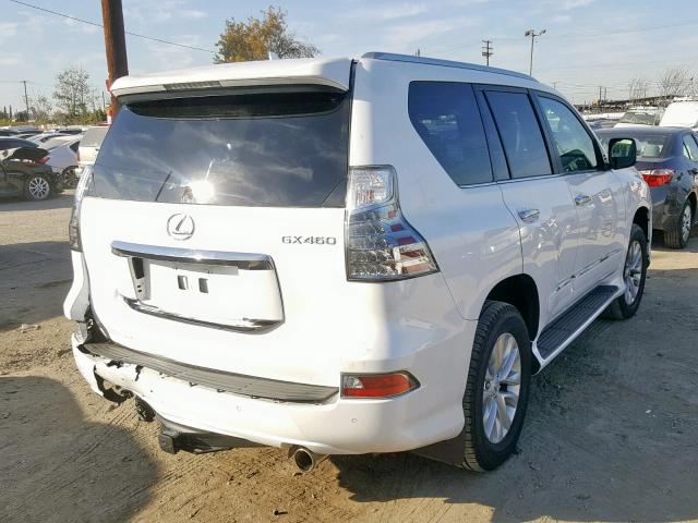 JTJBM7FX3E5082761 - 2014 LEXUS GX BASE WHITE photo 4