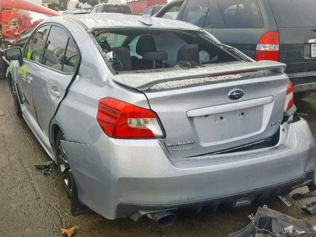 JF1VA1A6XF9810967 - 2015 SUBARU WRX SILVER photo 3