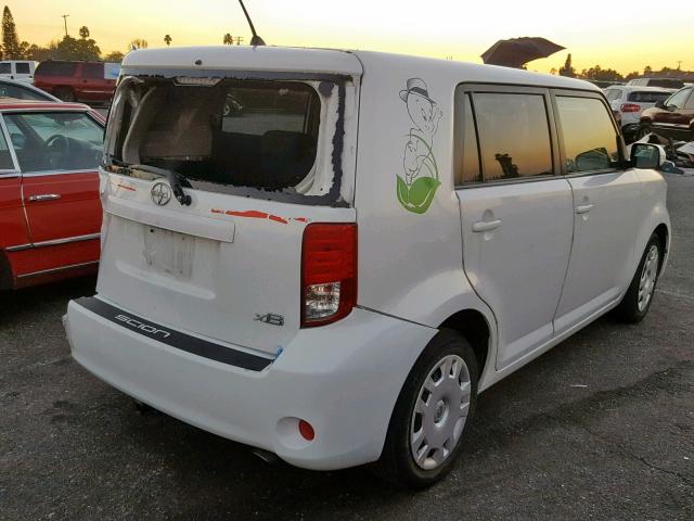 JTLZE4FE5CJ022145 - 2012 TOYOTA SCION XB Ақ фото 4