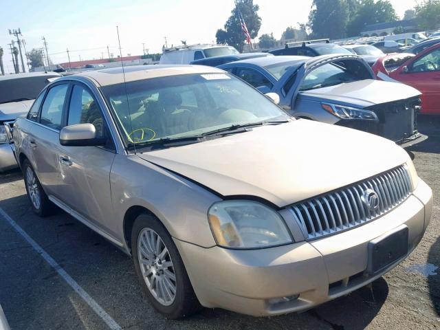 1MEHM421X7G600979 - 2007 MERCURY MONTEGO PR TAN photo 1