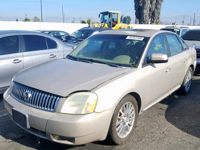 1MEHM421X7G600979 - 2007 MERCURY MONTEGO PR TAN photo 2