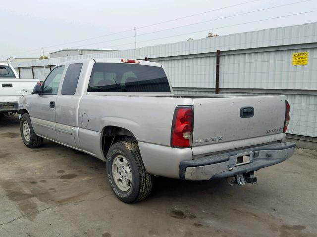 2GCEC19T441207954 - 2004 CHEVROLET SILVERADO GRAY photo 3