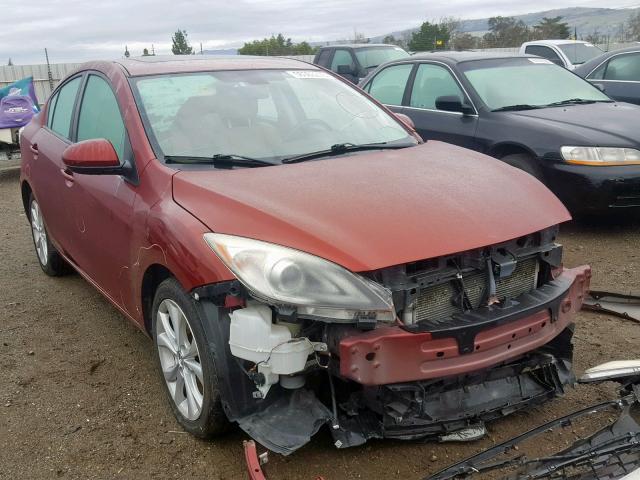 JM1BL1W53B1407736 - 2011 MAZDA 3 S RED photo 1