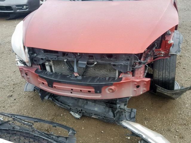 JM1BL1W53B1407736 - 2011 MAZDA 3 S RED photo 9