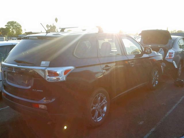 JA4AD3A34EZ012099 - 2014 MITSUBISHI OUTLANDER BLUE photo 4