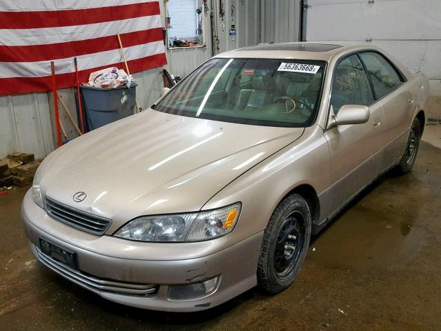 JT8BF28G2Y5084839 - 2000 LEXUS ES 300 GOLD photo 2