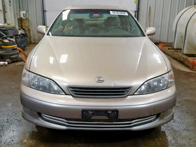 JT8BF28G2Y5084839 - 2000 LEXUS ES 300 GOLD photo 9