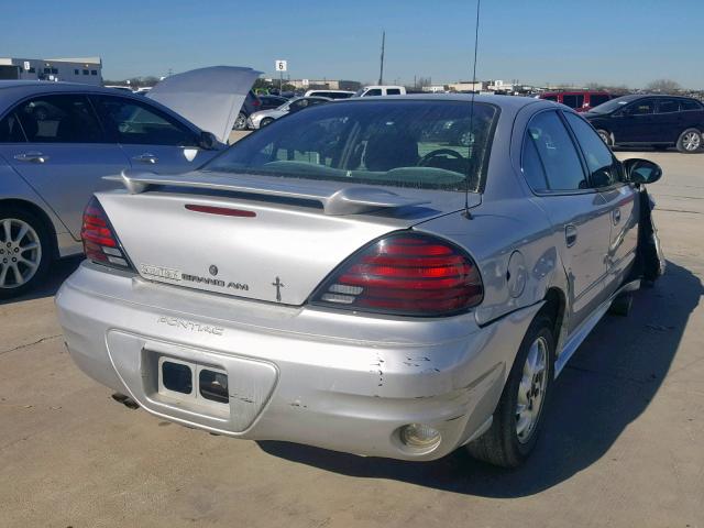 1G2NF52E94C201043 - 2004 PONTIAC GRAND AM S SILVER photo 4