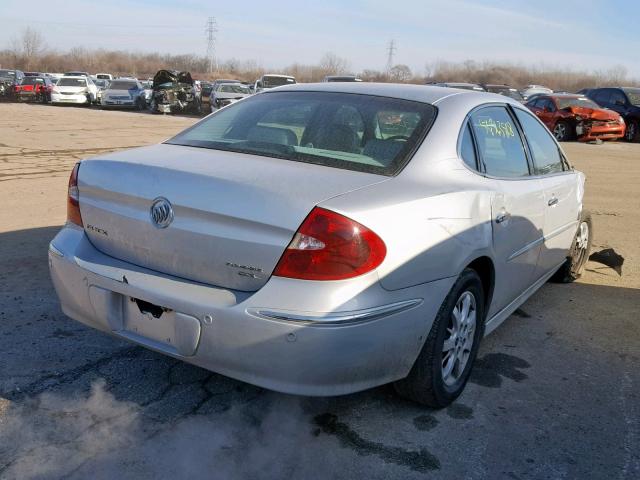 2G4WD562151192251 - 2005 BUICK LACROSSE C SILVER photo 4