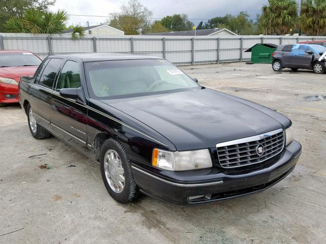 1G6KF5495WU739334 - 1998 CADILLAC DEVILLE CO BLACK photo 1