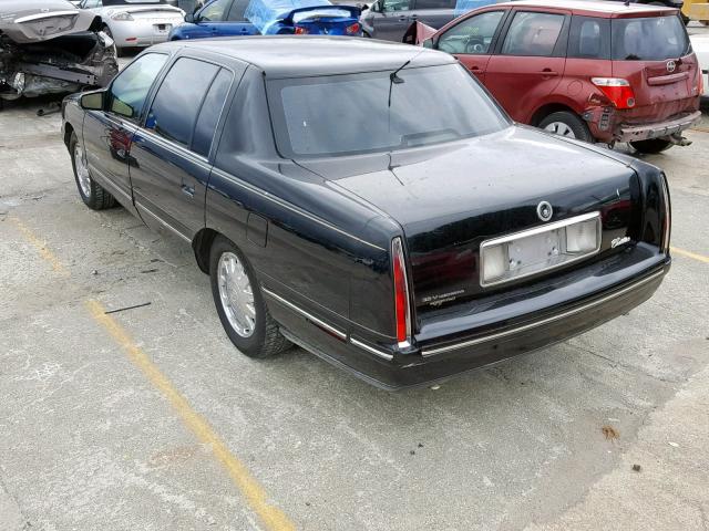 1G6KF5495WU739334 - 1998 CADILLAC DEVILLE CO BLACK photo 3