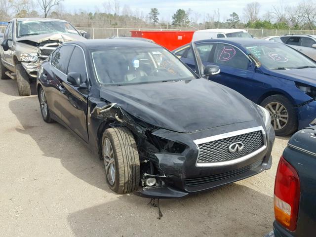 JN1BV7AP8EM682577 - 2014 INFINITI Q50 BASE BLACK photo 1