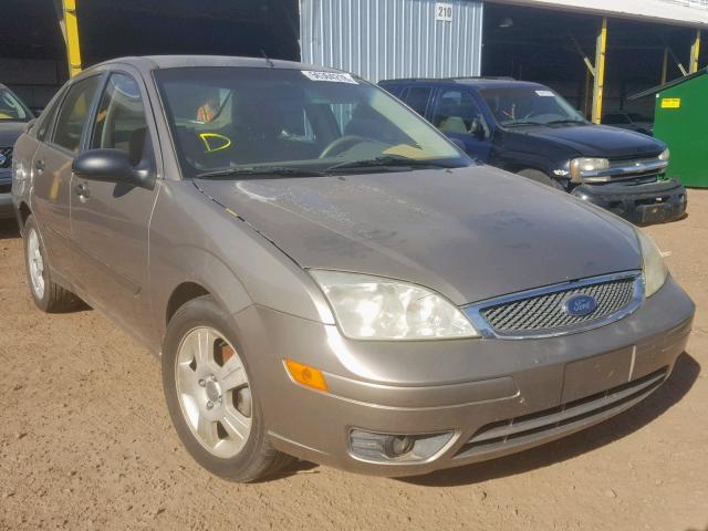 1FAFP34N35W176466 - 2005 FORD FOCUS ZX4 TAN photo 1