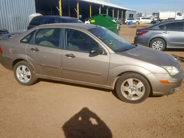 1FAFP34N35W176466 - 2005 FORD FOCUS ZX4 TAN photo 9