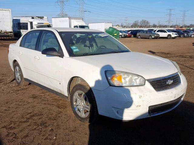 1G1ZS58F38F105897 - 2008 CHEVROLET MALIBU LS WHITE photo 1