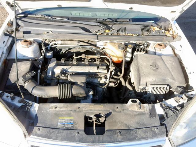 1G1ZS58F38F105897 - 2008 CHEVROLET MALIBU LS WHITE photo 7