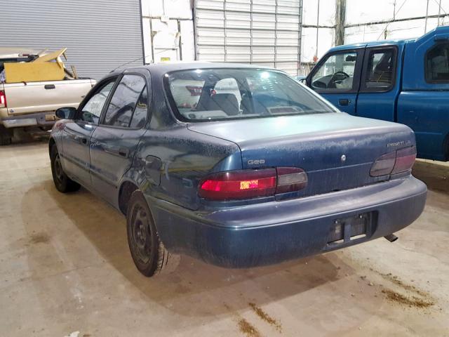 1Y1SK5360PZ032366 - 1993 GEO PRIZM BASE 绿色 照片 3