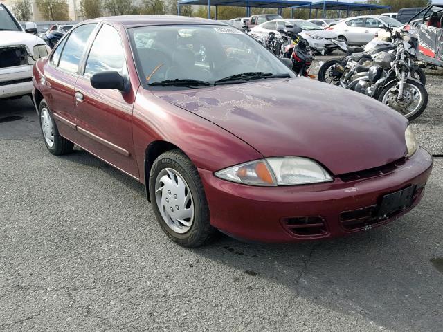 3G1JC52401S208469 - 2001 CHEVROLET CAVALIER B MAROON photo 1