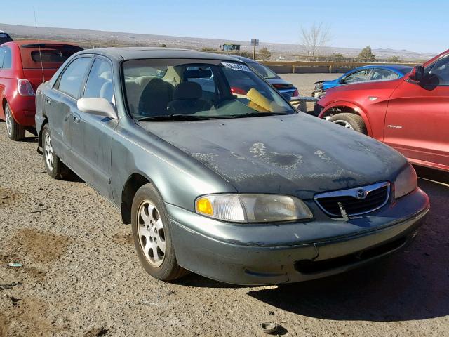 1YVGF22C3W5730250 - 1998 MAZDA 626 DX GREEN photo 1