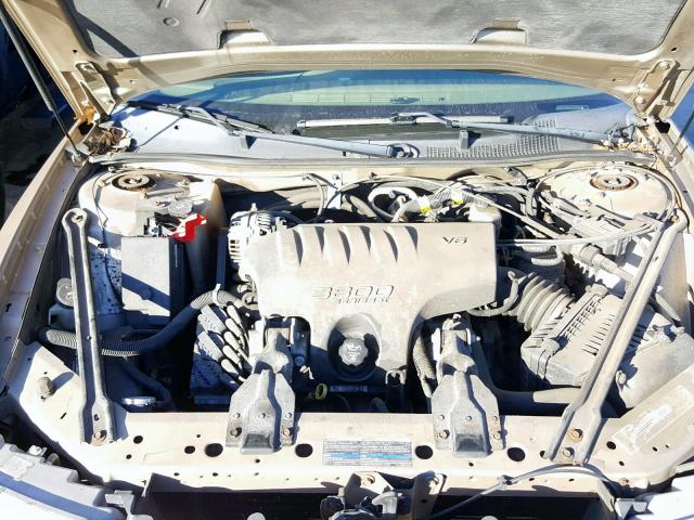 2G4WB55K141323927 - 2004 BUICK REGAL LS GOLD photo 7