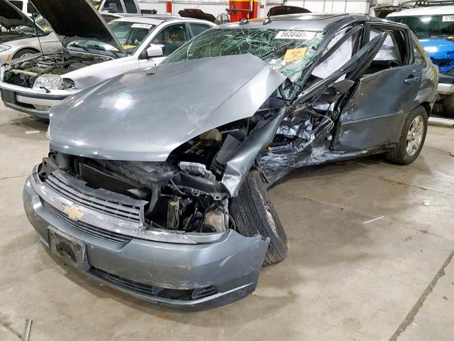 1G1ZU64825F112696 - 2005 CHEVROLET MALIBU MAX 灰色 照片 2