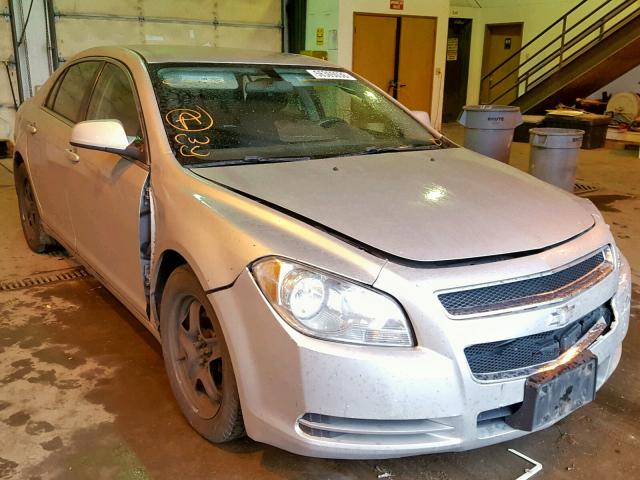 1G1ZC5EB8AF193916 - 2010 CHEVROLET MALIBU 1LT SILVER photo 1