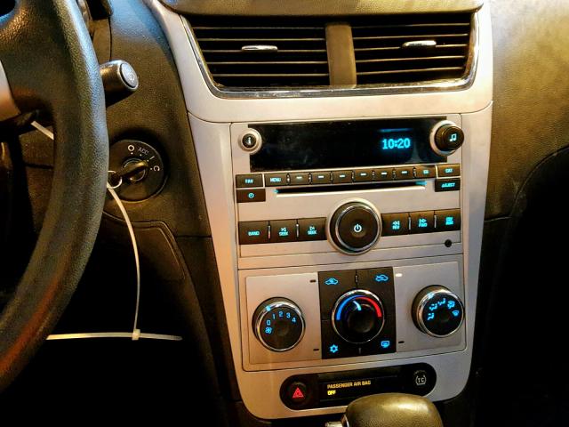 1G1ZC5EB8AF193916 - 2010 CHEVROLET MALIBU 1LT SILVER photo 9