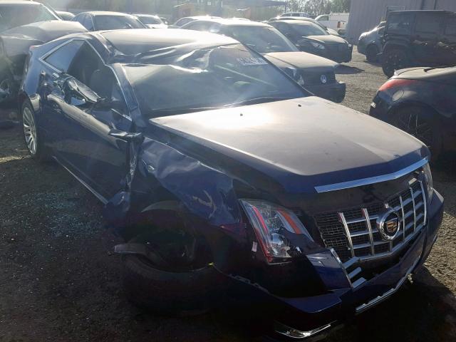 1G6DC1E35E0103538 - 2014 CADILLAC CTS PERFOR BLUE photo 1