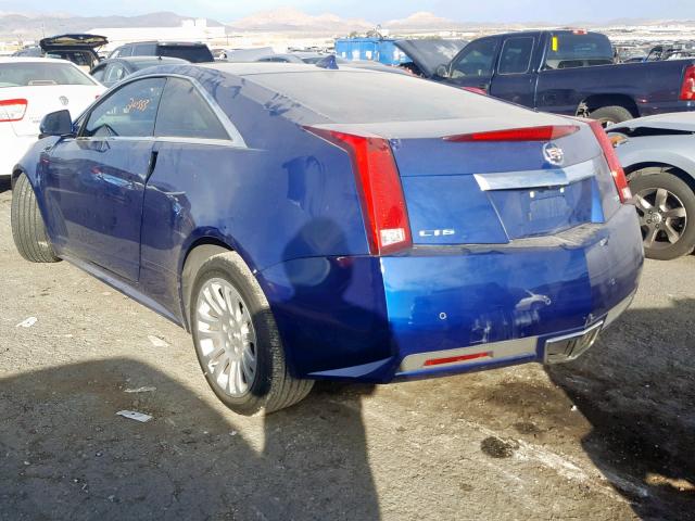 1G6DC1E35E0103538 - 2014 CADILLAC CTS PERFOR BLUE photo 3