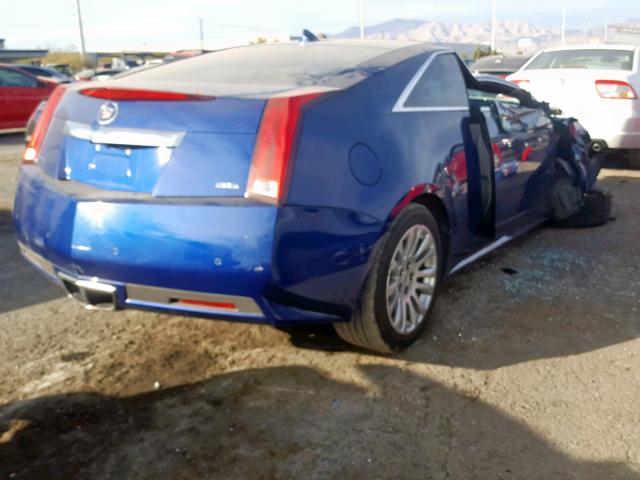 1G6DC1E35E0103538 - 2014 CADILLAC CTS PERFOR BLUE photo 4