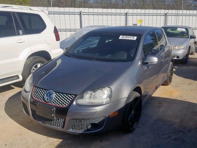 WVWEV71K07W135342 - 2007 VOLKSWAGEN NEW GTI SILVER photo 2