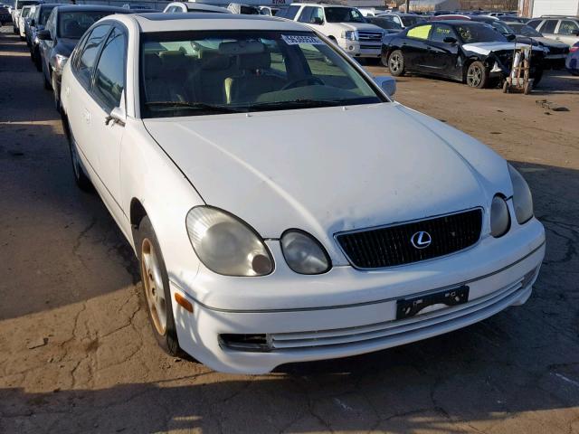 JT8BD68S6Y0097317 - 2000 LEXUS GS 300 WHITE photo 1