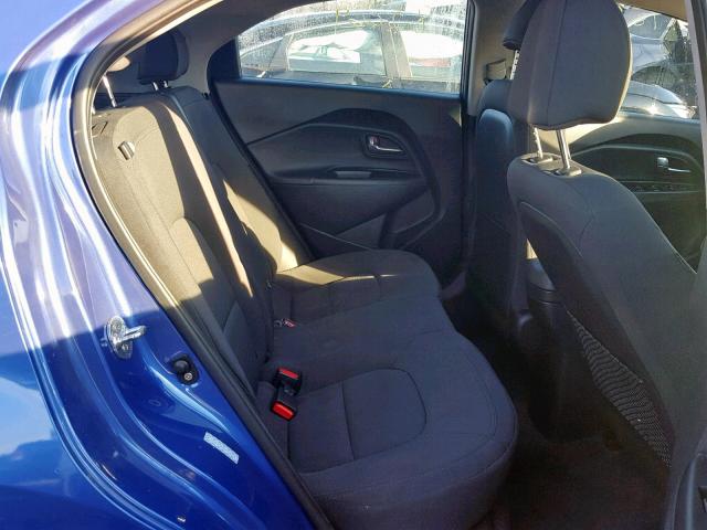 KNADN5A30D6135018 - 2013 KIA RIO EX BLUE photo 6