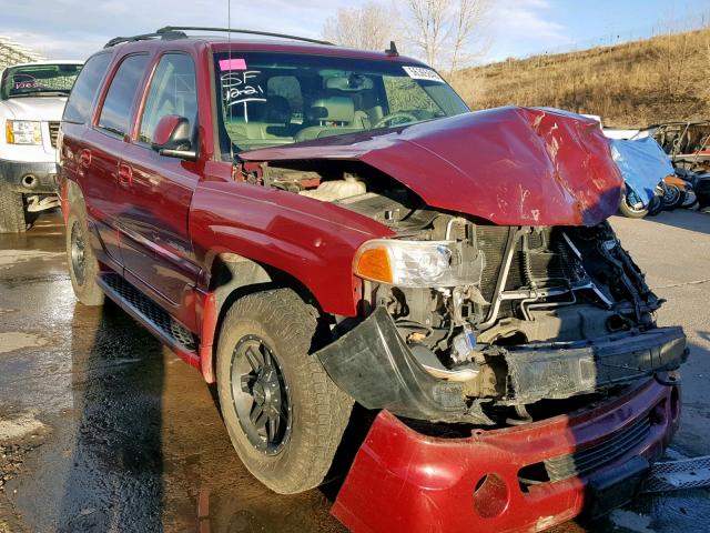 1GKEK63U56J140036 - 2006 GMC YUKON DENA BURGUNDY photo 1