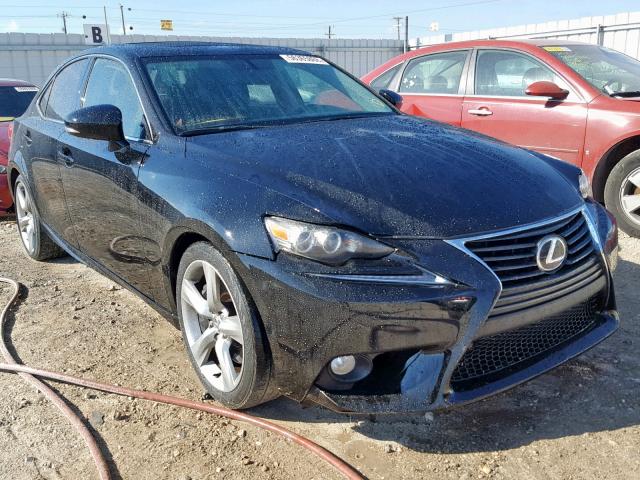 JTHBE1D24E5000622 - 2014 LEXUS IS 350 BLACK photo 1